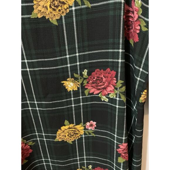 Olivia Matthews Women Dress XL Floral Bell Sleeve‎ Midi Pencil Wedding Career - Picture 3 of 10